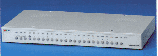 COLORPLEX-16, 16ch color duplex multiplexer